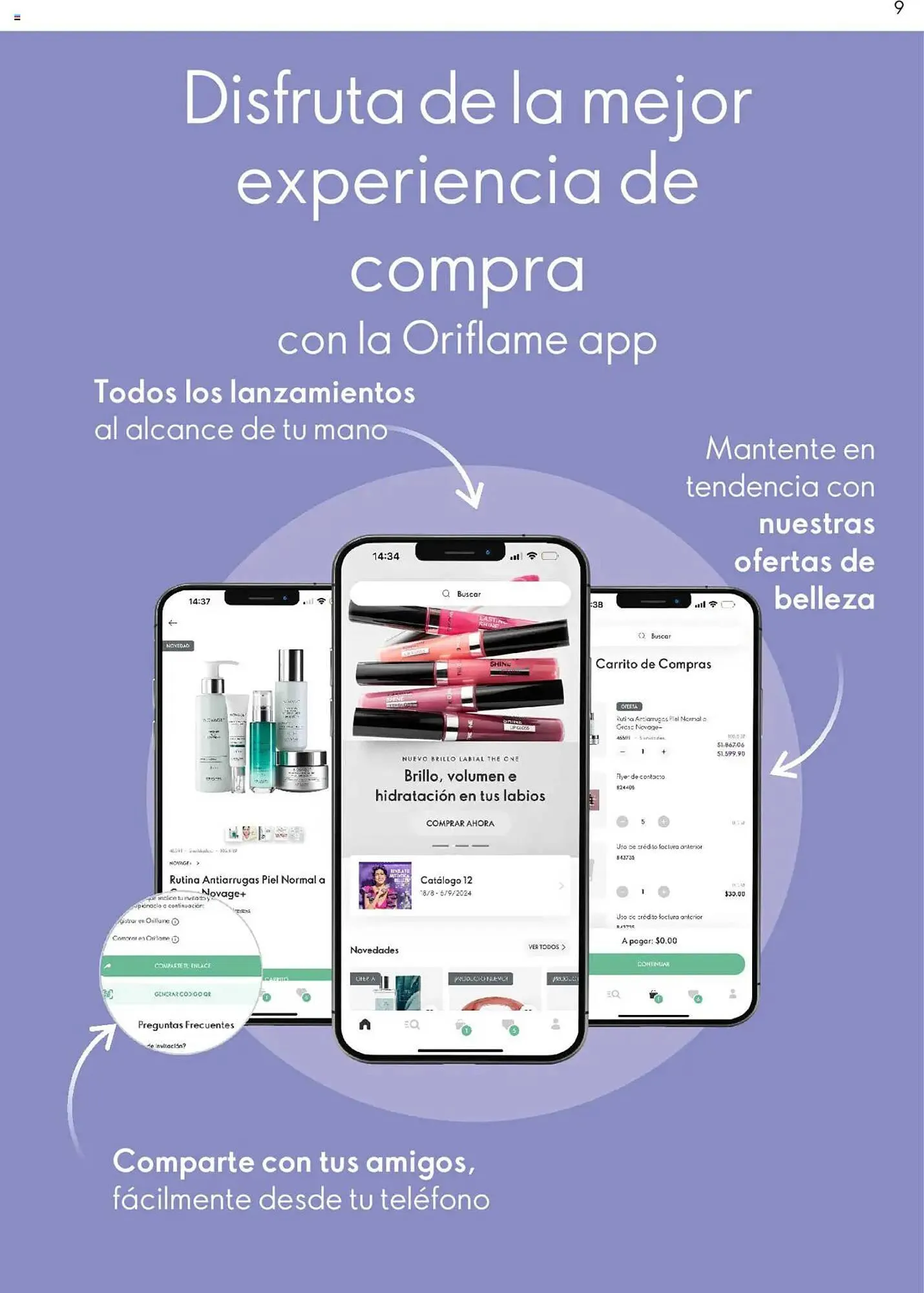 Catálogo de Catálogo Oriflame 22 de julio al 1 de septiembre 2025 - Página 9