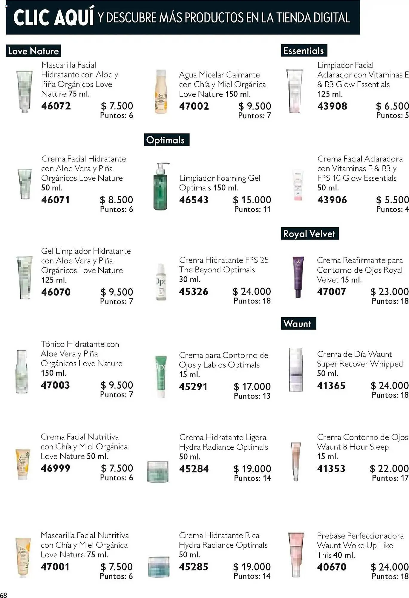 Catálogo de Catálogo Oriflame 18 de noviembre al 31 de diciembre 2025 - Página 68