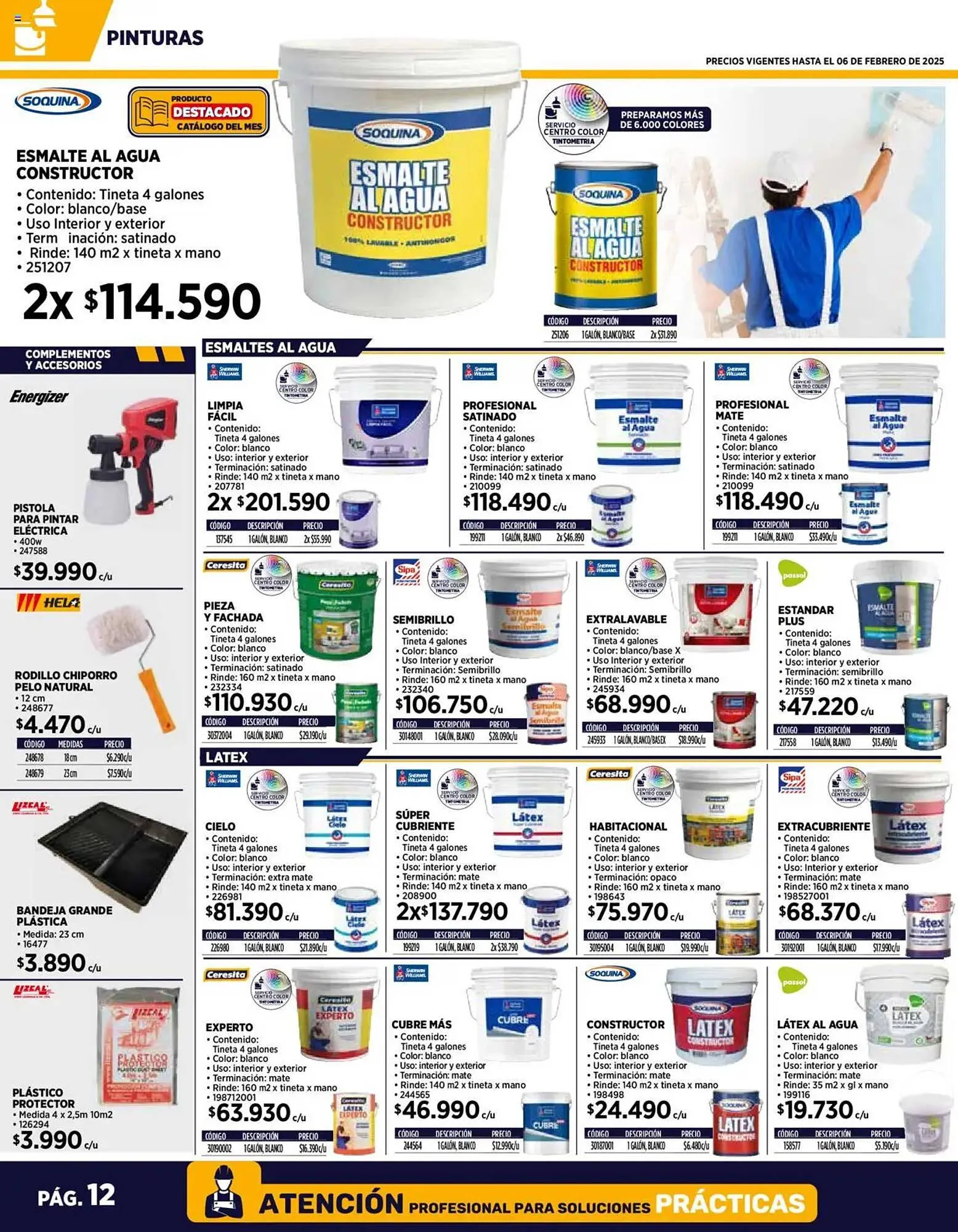 Catálogo de Catálogo Construmart 1 de febrero al 28 de febrero 2025 - Página 12