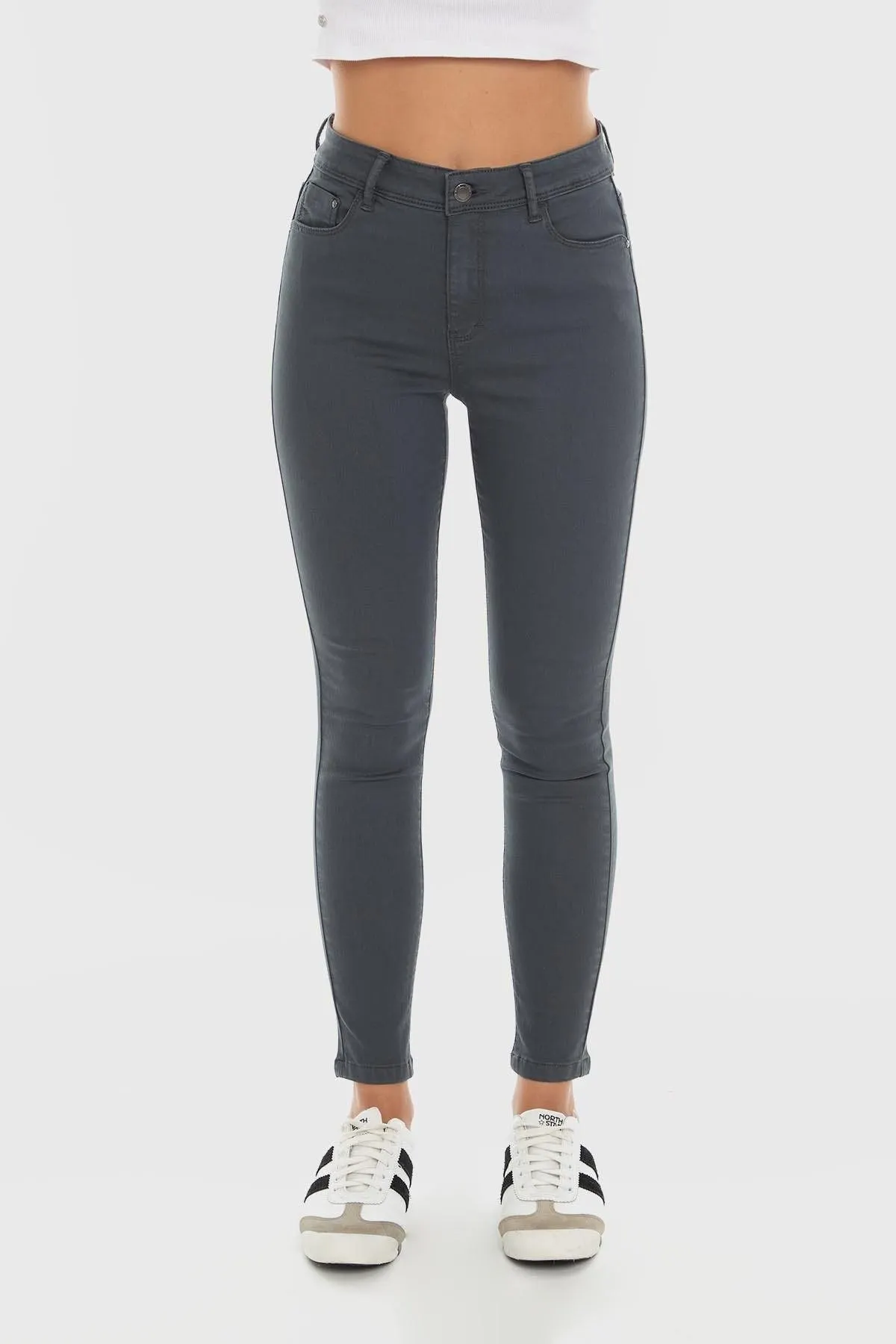 Jeans Mujer Emilia Gris