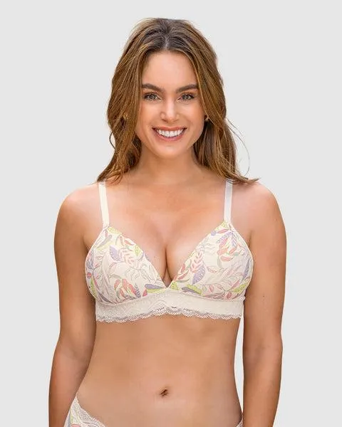 Sostén ultracómodo con encaje en la base y espalda Comfy Bra