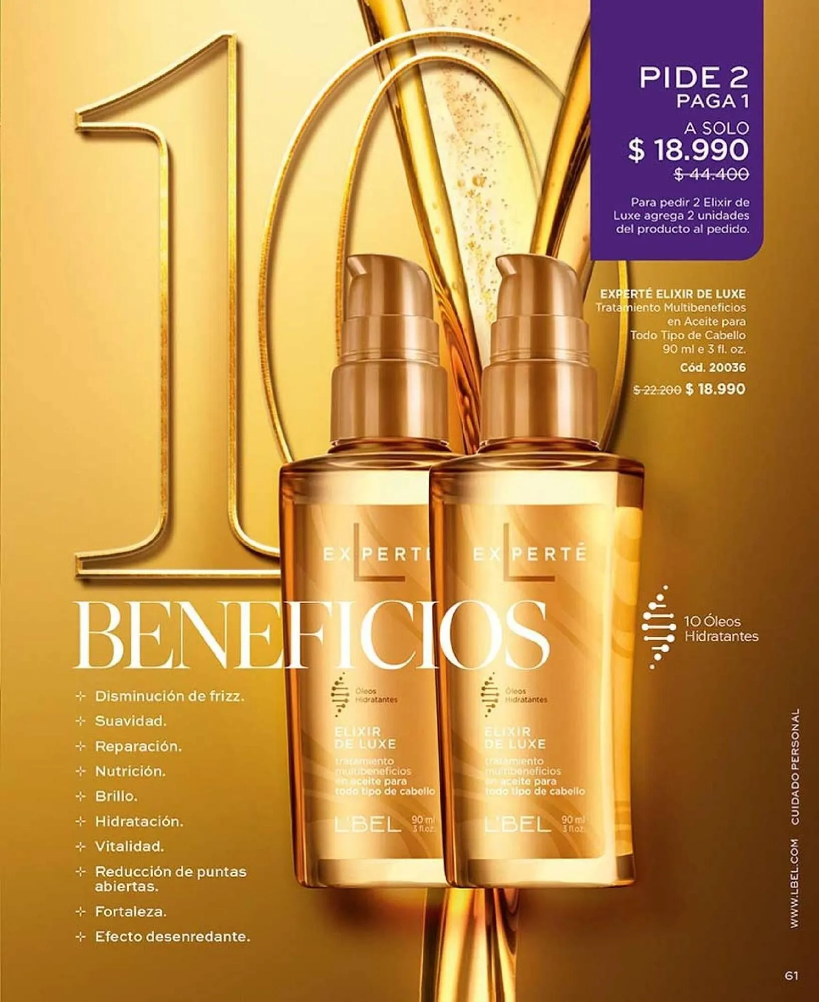 Catálogo de Catálogo L'Bel 10 de julio al 31 de diciembre 2025 - Página 61