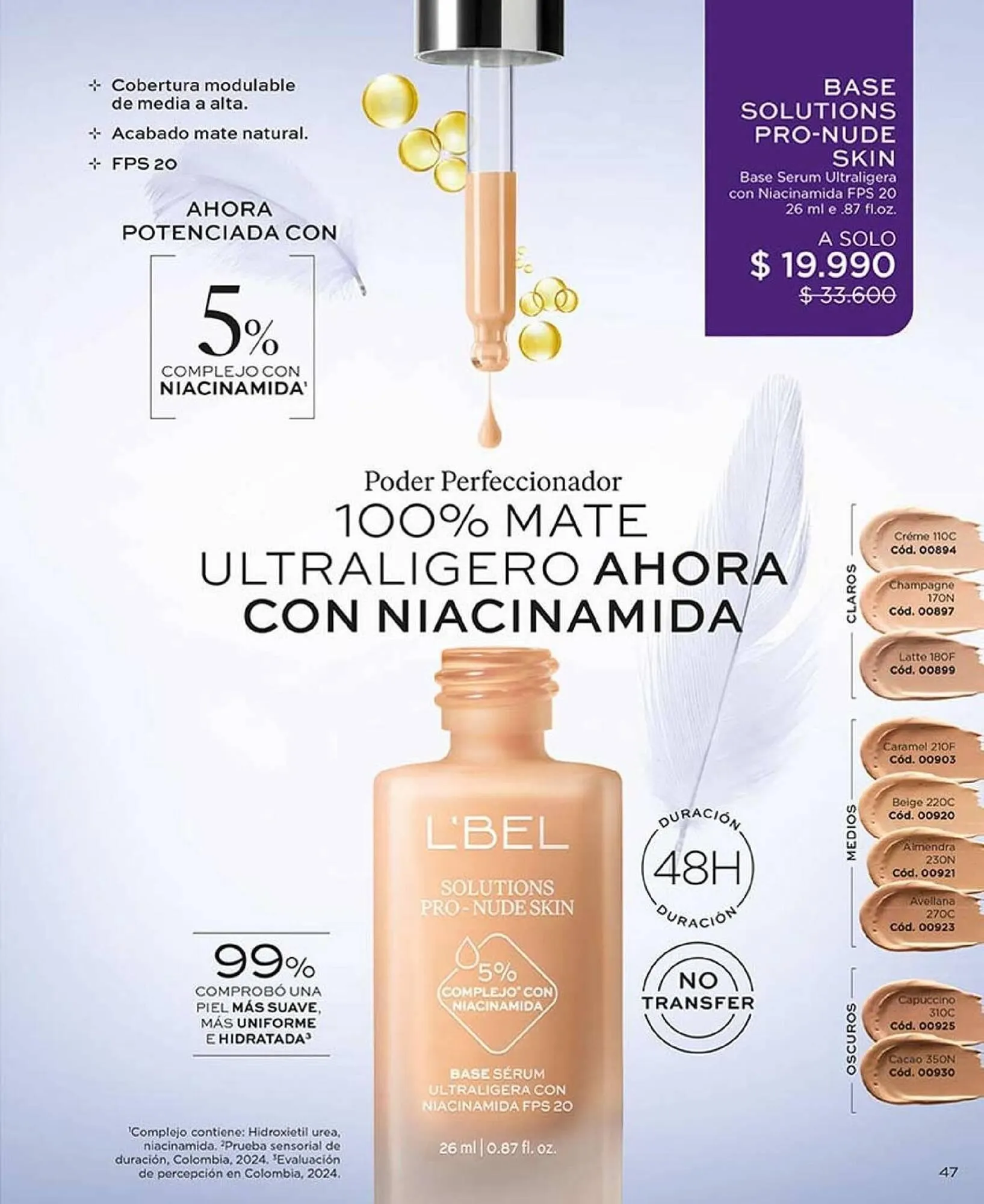 Catálogo de Catálogo L'Bel 6 de octubre al 31 de octubre 2025 - Página 47