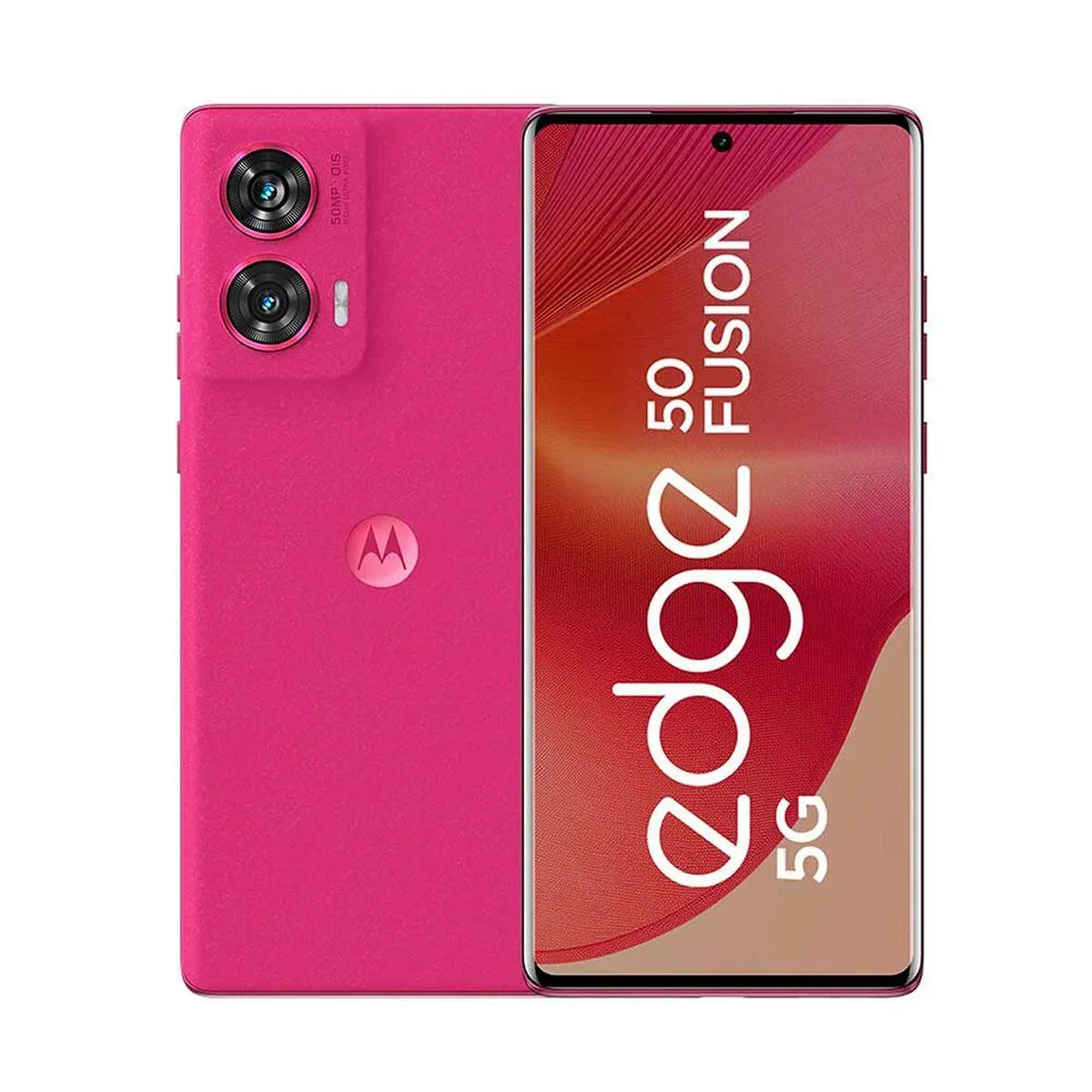 Celular Motorola Edge 50 Fusion 256GB 6,7" Rosa Fragola Liberado