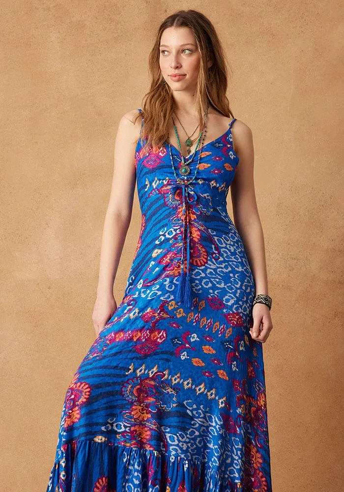 Vestido con lazos en la espalda