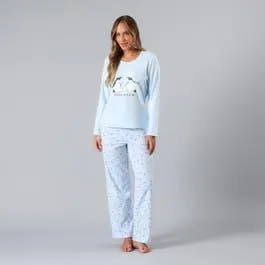 Pijama Cuello Redondo 33750