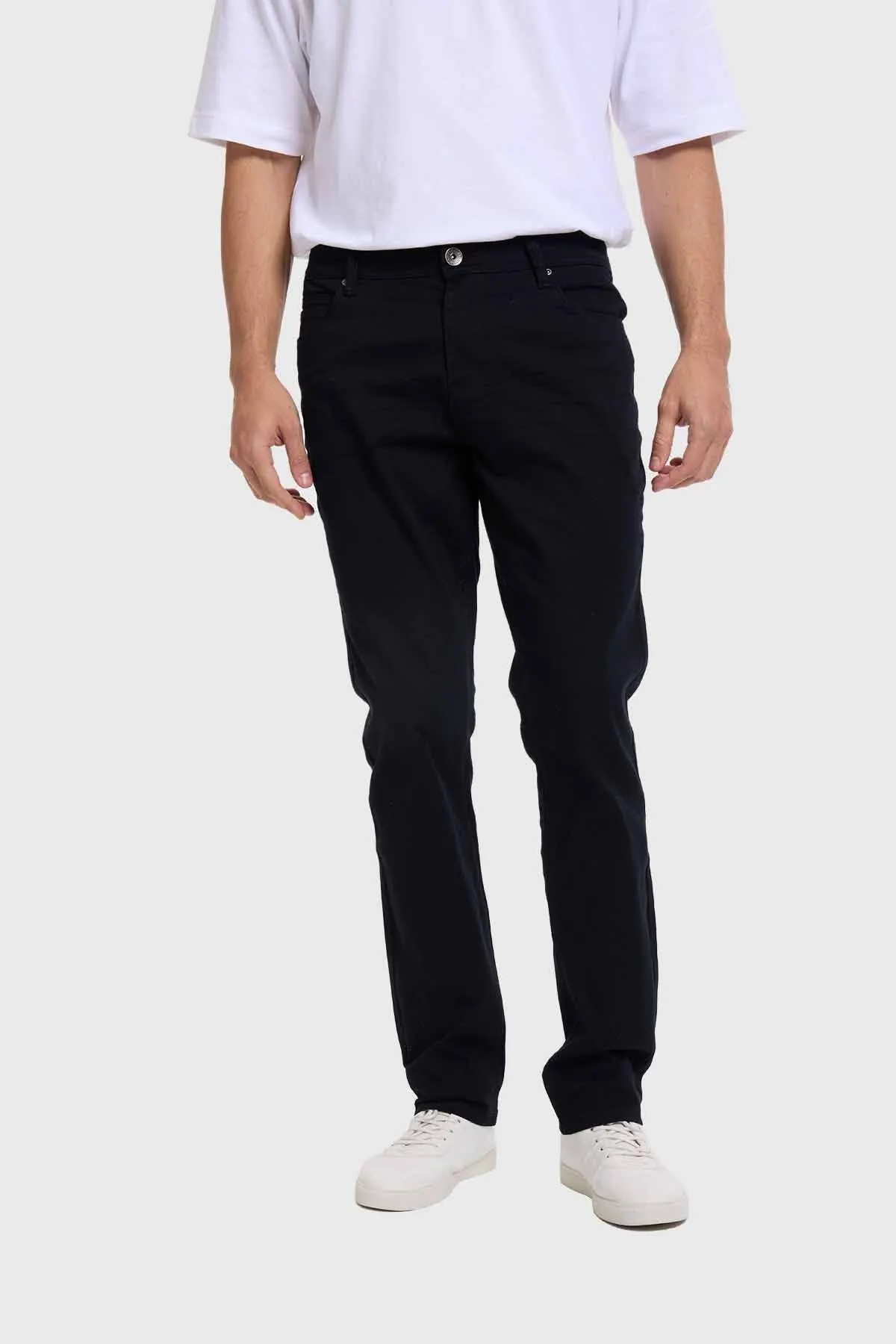 Jeans Hombre Skinny Negro