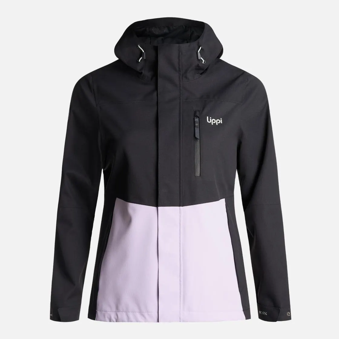 Chaqueta Teen Girl Massif B-Dry Hoody Jacket Negro Lippi