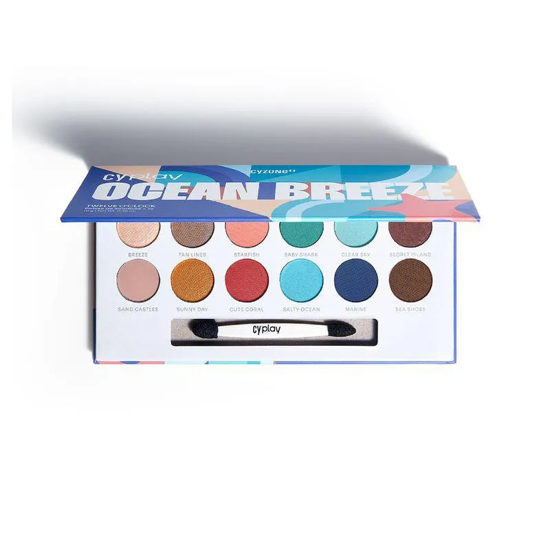 Paleta de Sombras Twelve O'Clock CyPlay