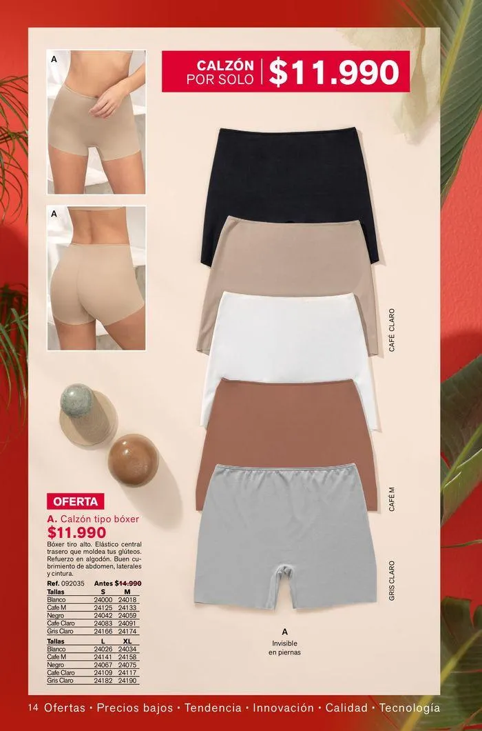 Catálogo de Ofertas Leonisa 23 de agosto al 6 de septiembre 2024 - Página 14