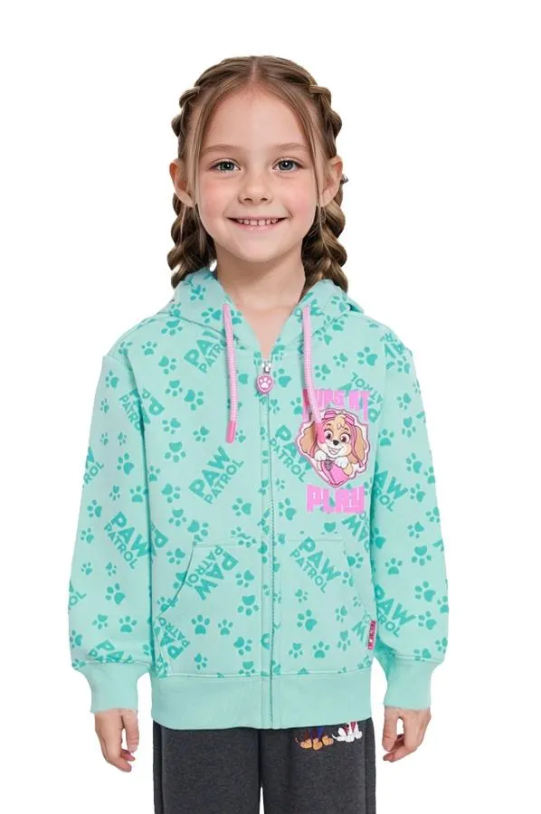 PolerÓn niÑa paw patrol celeste