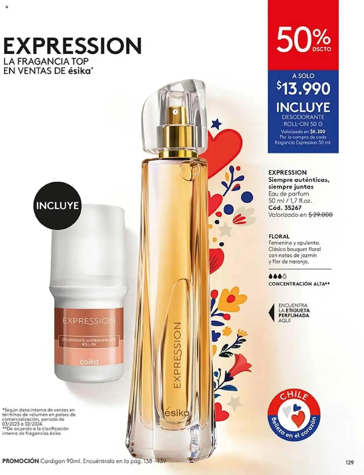 Catálogo de Catálogo Ésika 29 de julio al 1 de septiembre 2025 - Página 129