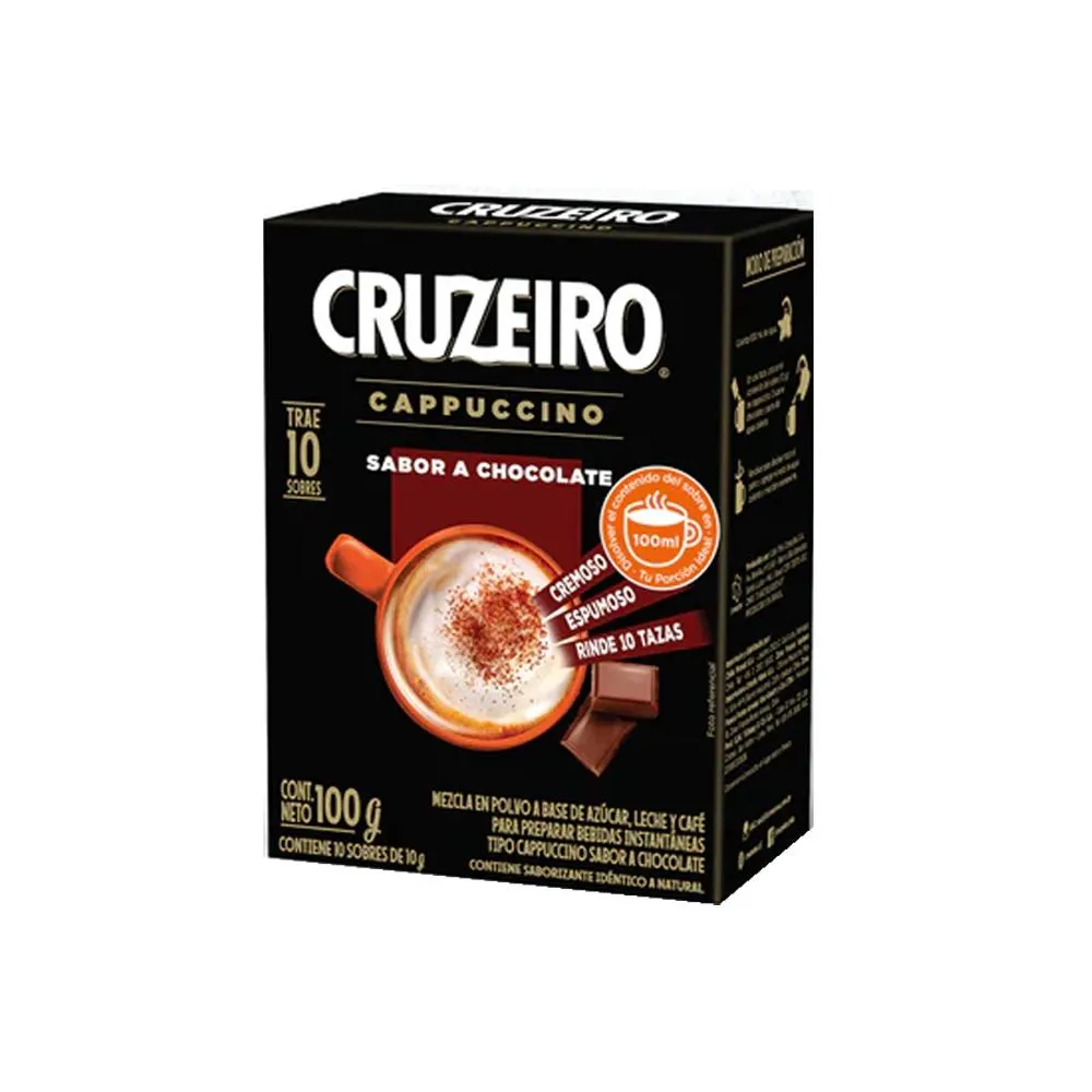 Café Cruzeiro Mix Capuccino Chocolate 100 gr