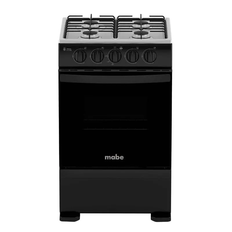 Cocina 4 Quemadores Horno 63 Lts CMC5100NA1 Negro Mabe