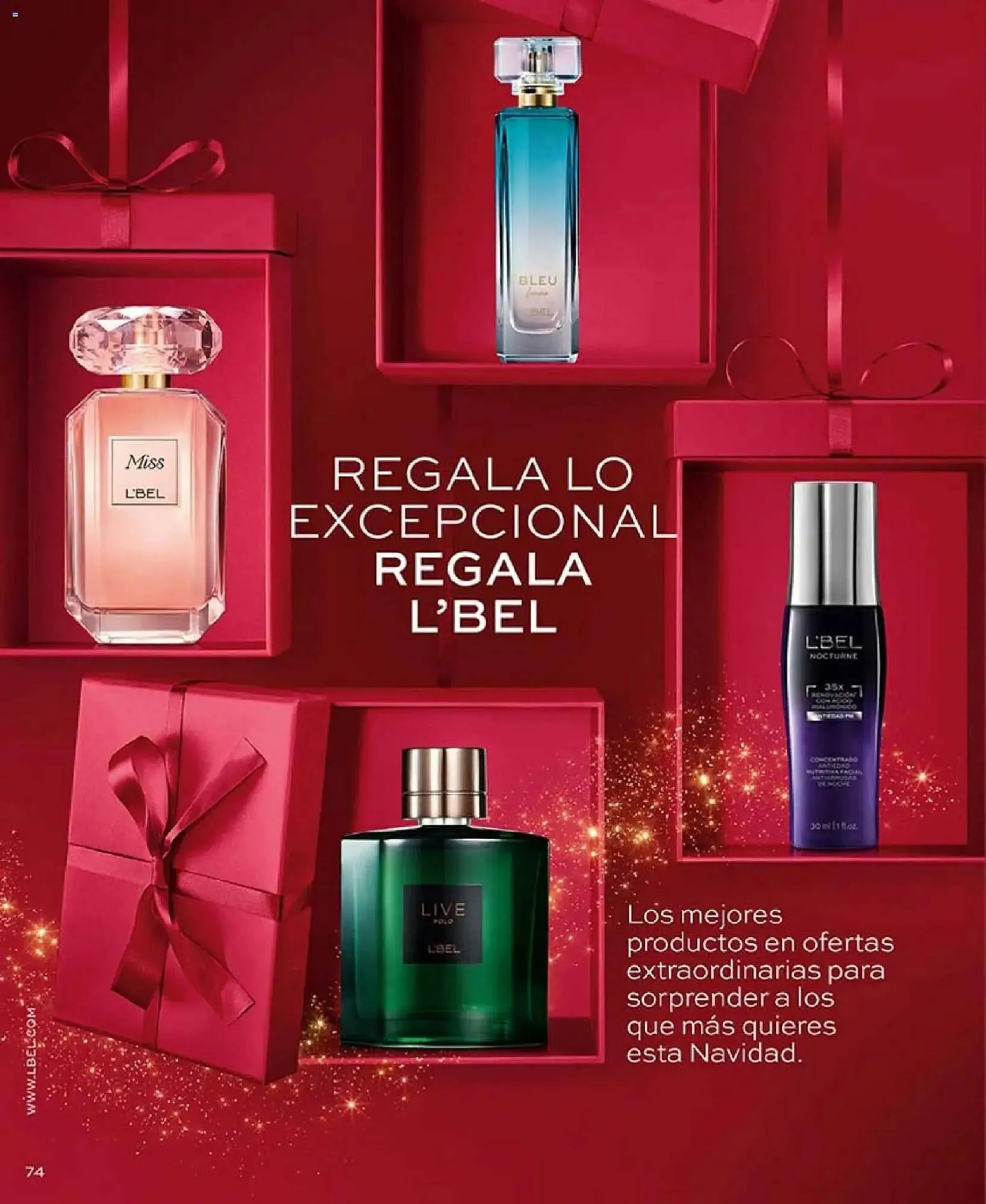 Catálogo de Catálogo L'Bel 30 de noviembre al 1 de enero 2026 - Página 74