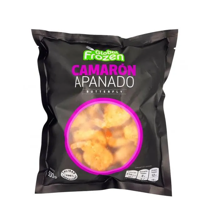 Camarón Apanado Global Frozen 500 gr