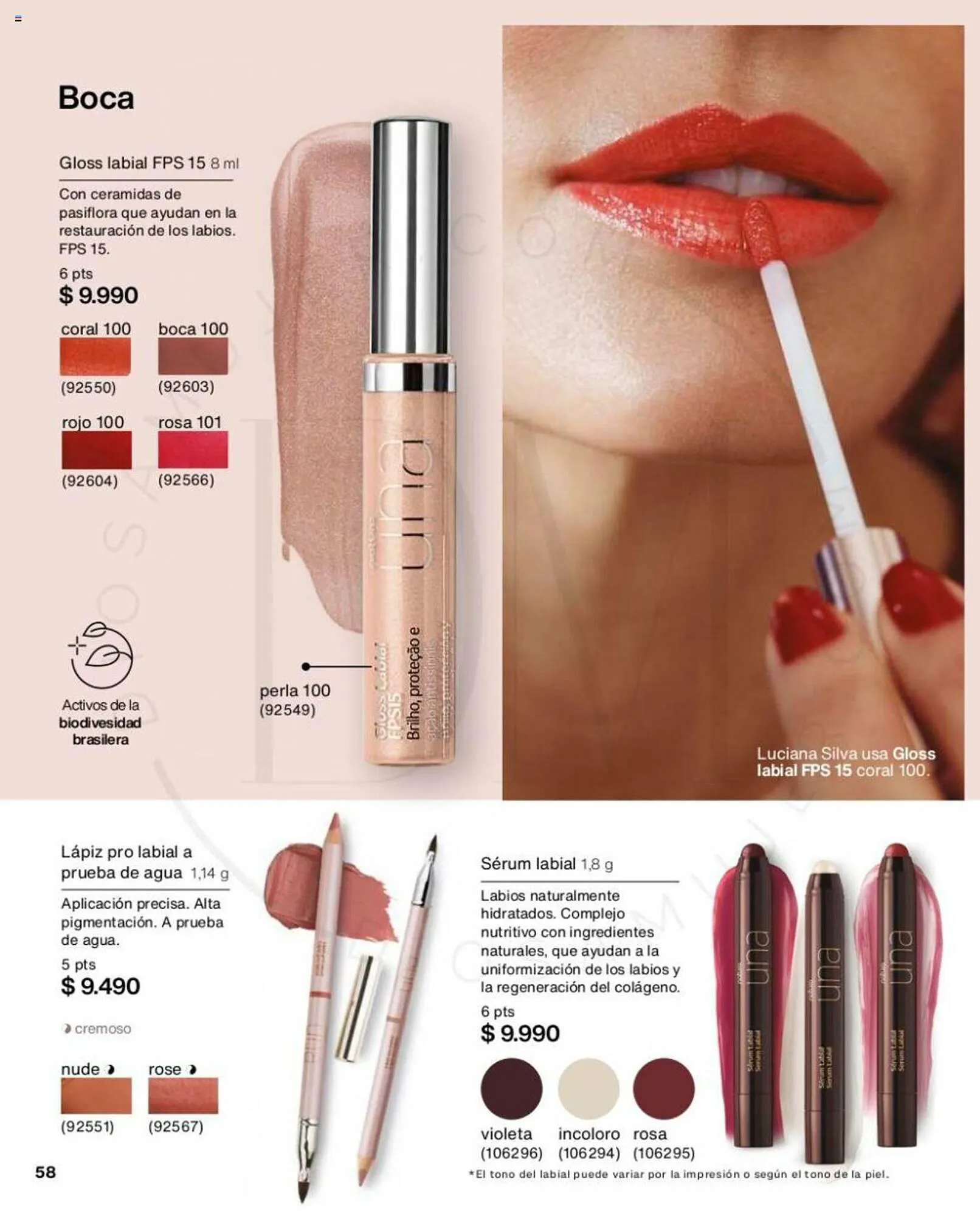 Catálogo de Catálogo Natura 31 de octubre al 30 de noviembre 2023 - Página 58