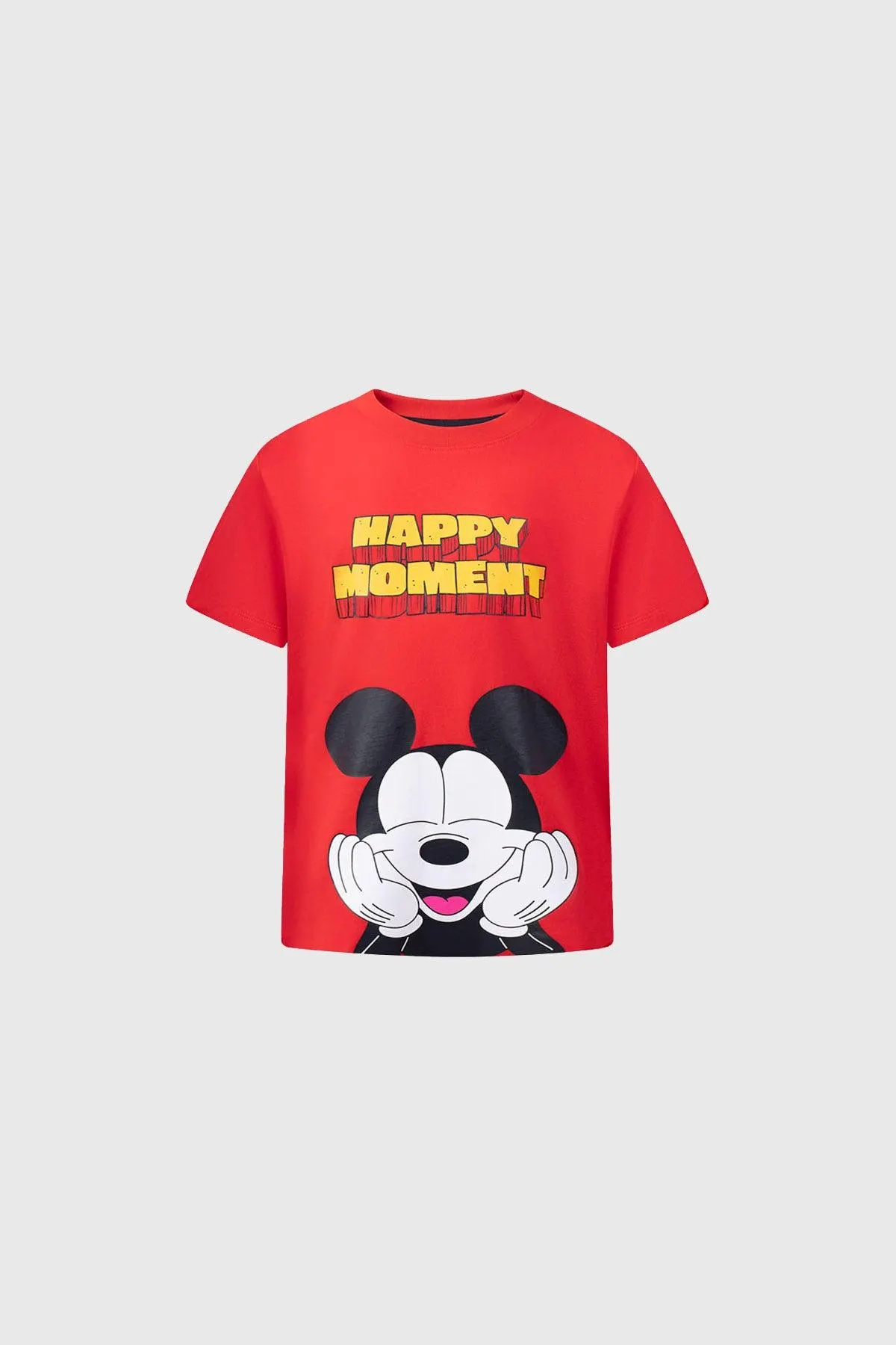 Polera Niño Mickey Y Sus Amigos Rojo