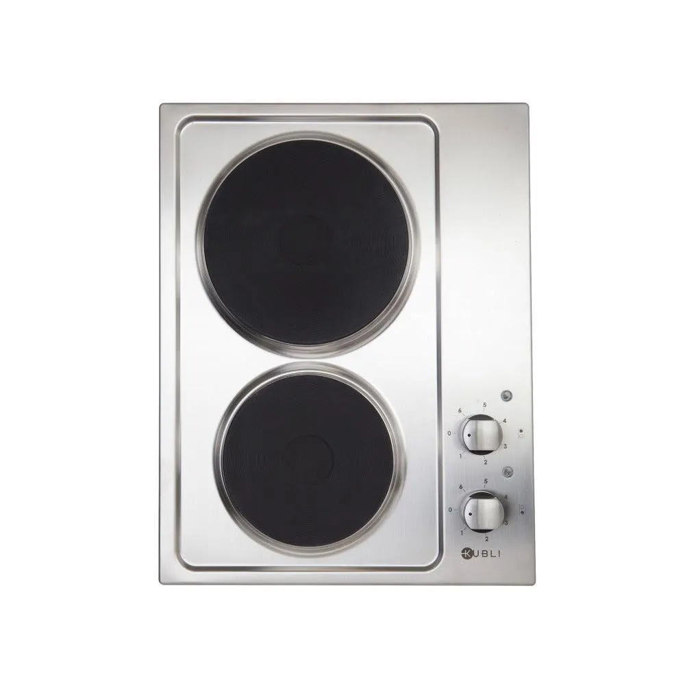 Encimera Plato Eléctrico Neu 2P 50 2 Quemadores 35 cm Kubli