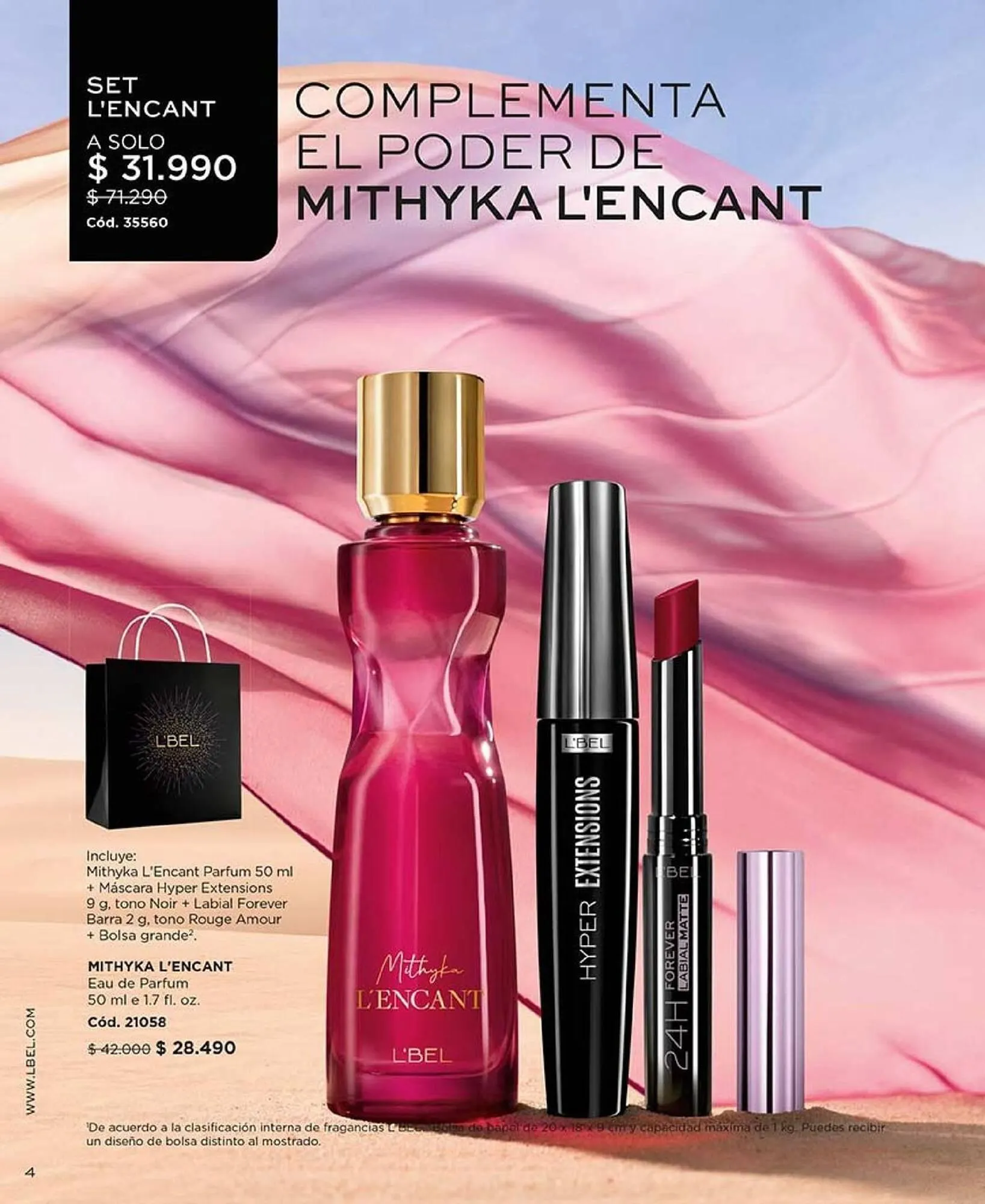 Catálogo de Catálogo L'Bel 25 de marzo al 31 de mayo 2025 - Página 4