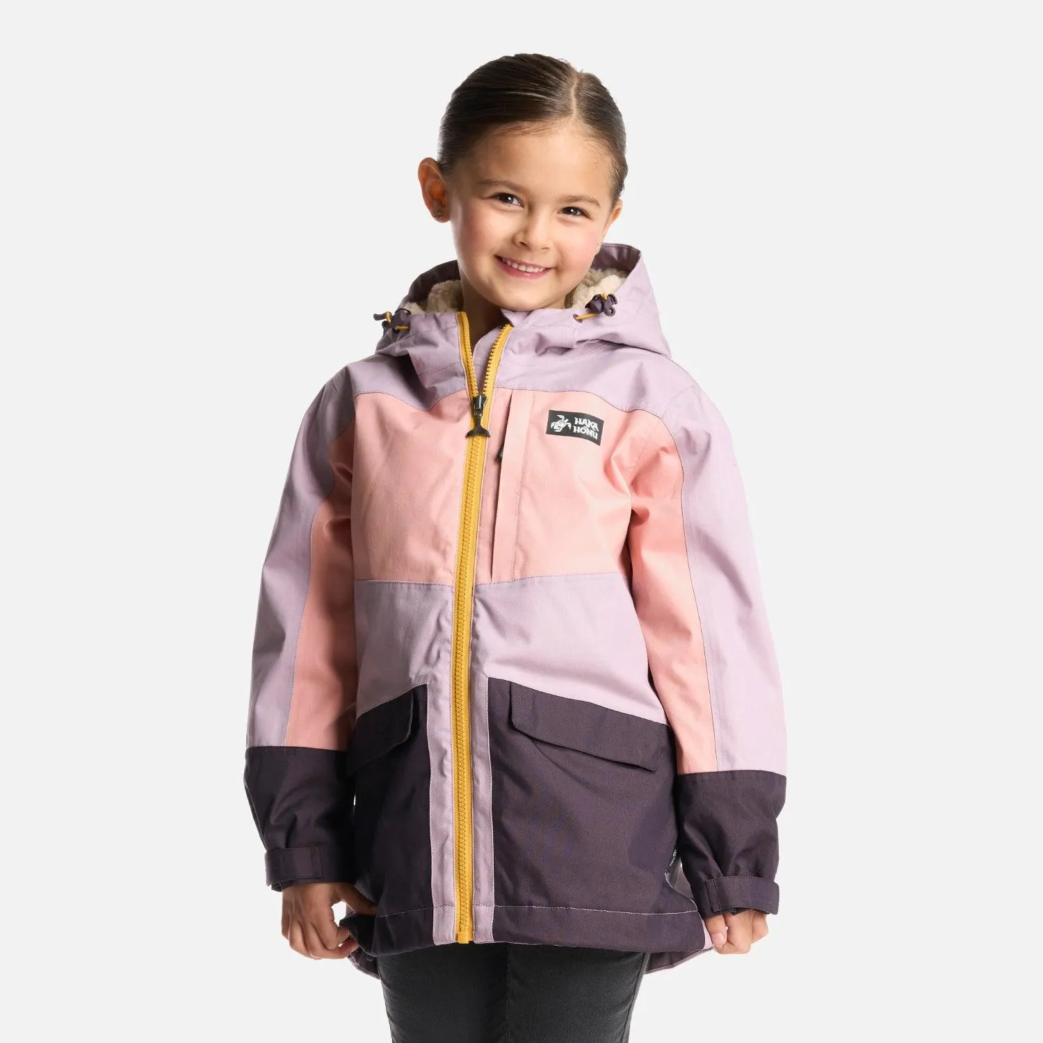Chaqueta Niña Mini Yak Lila Haka Honu