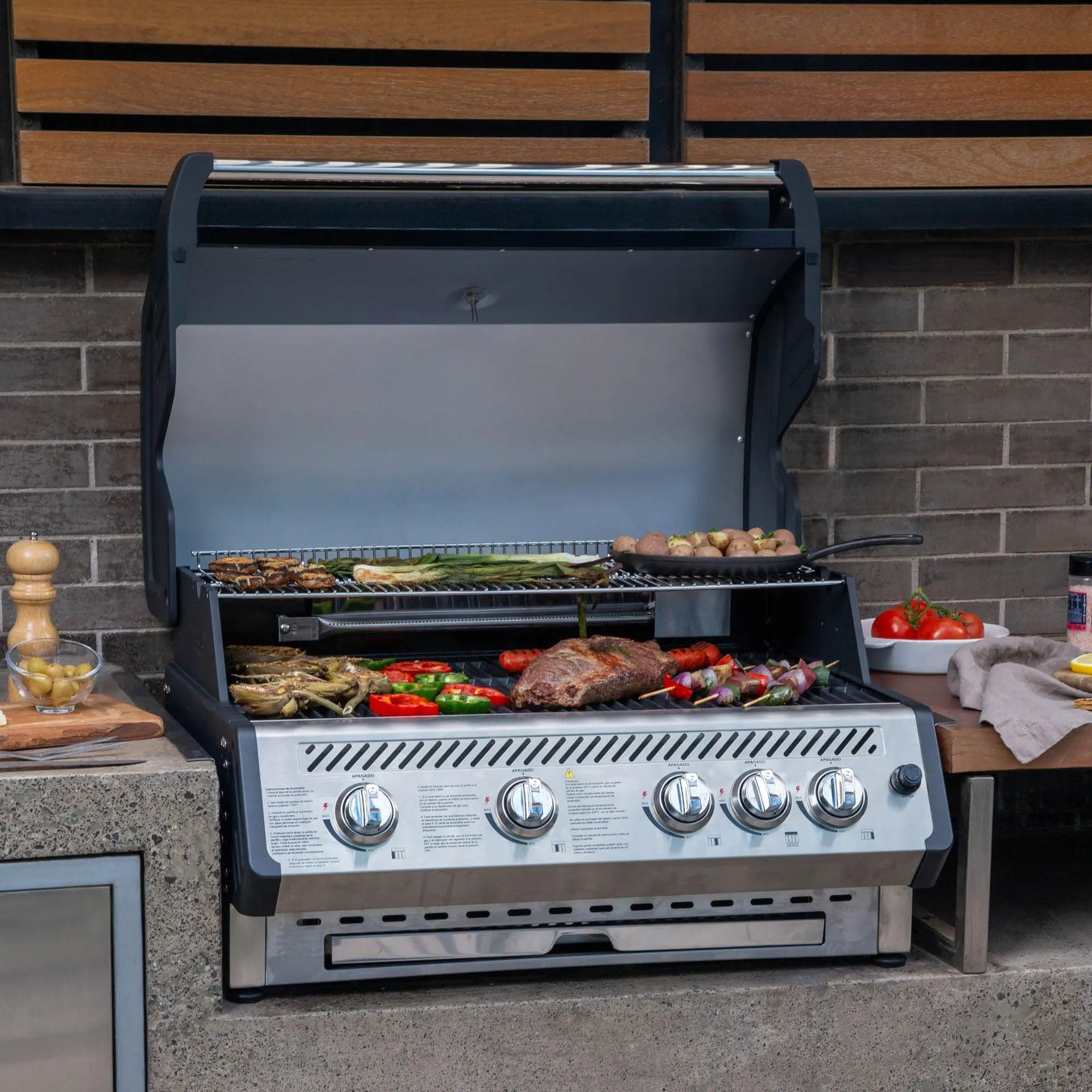 Parrilla Select 5Q Gas Licuado