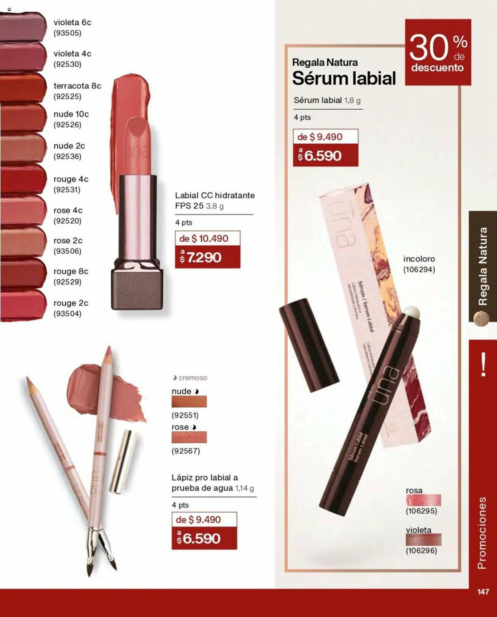 Catálogo de Catálogo Natura 1 de septiembre al 30 de septiembre 2023 - Página 147