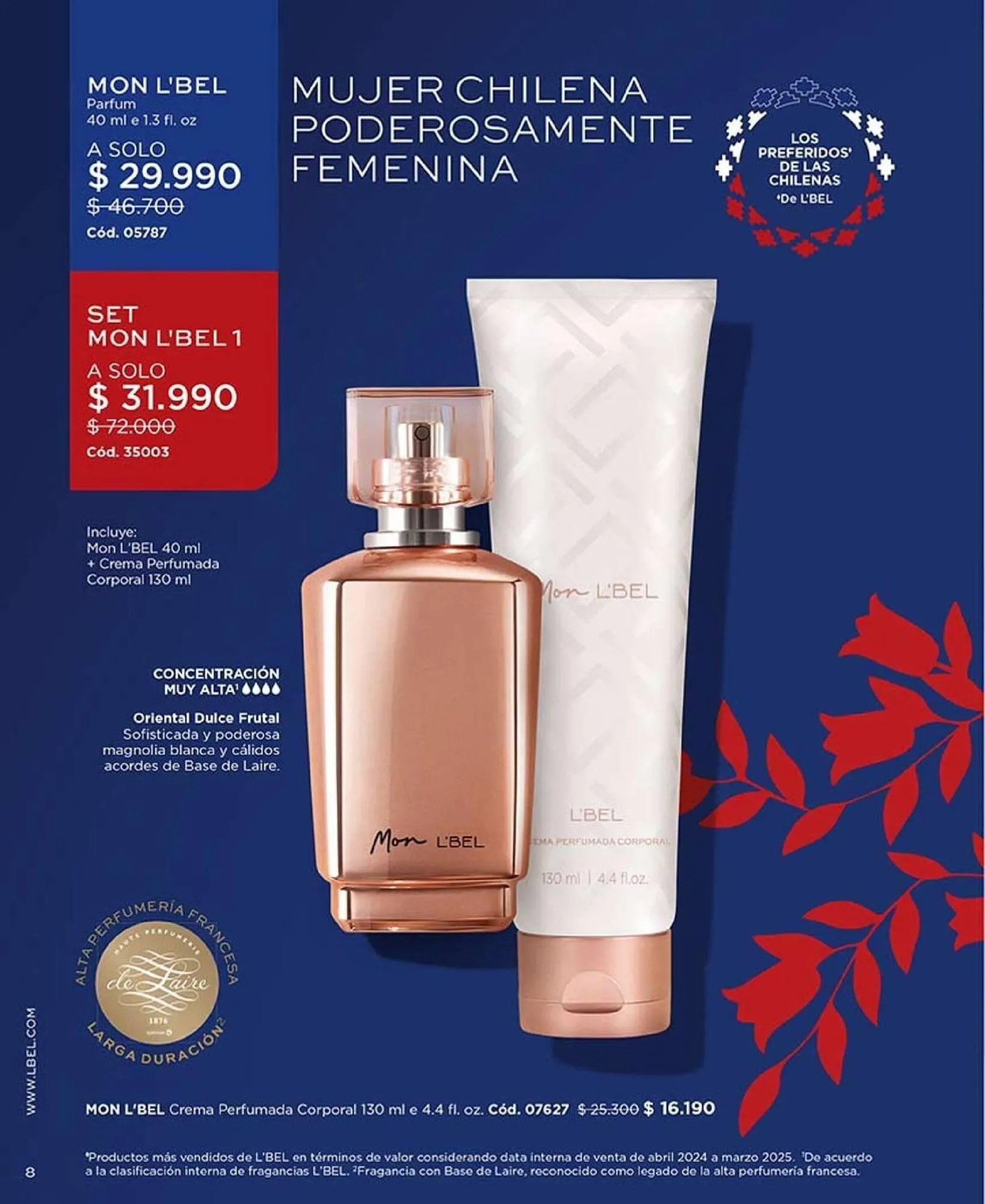 Catálogo de Catálogo L'Bel 6 de octubre al 31 de octubre 2025 - Página 8