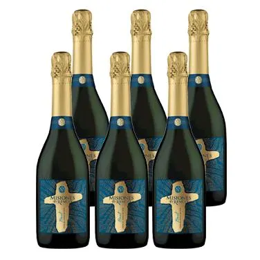 Espumante Misiones de Rengo Brut 750 CC x6 | Liquidos.cl