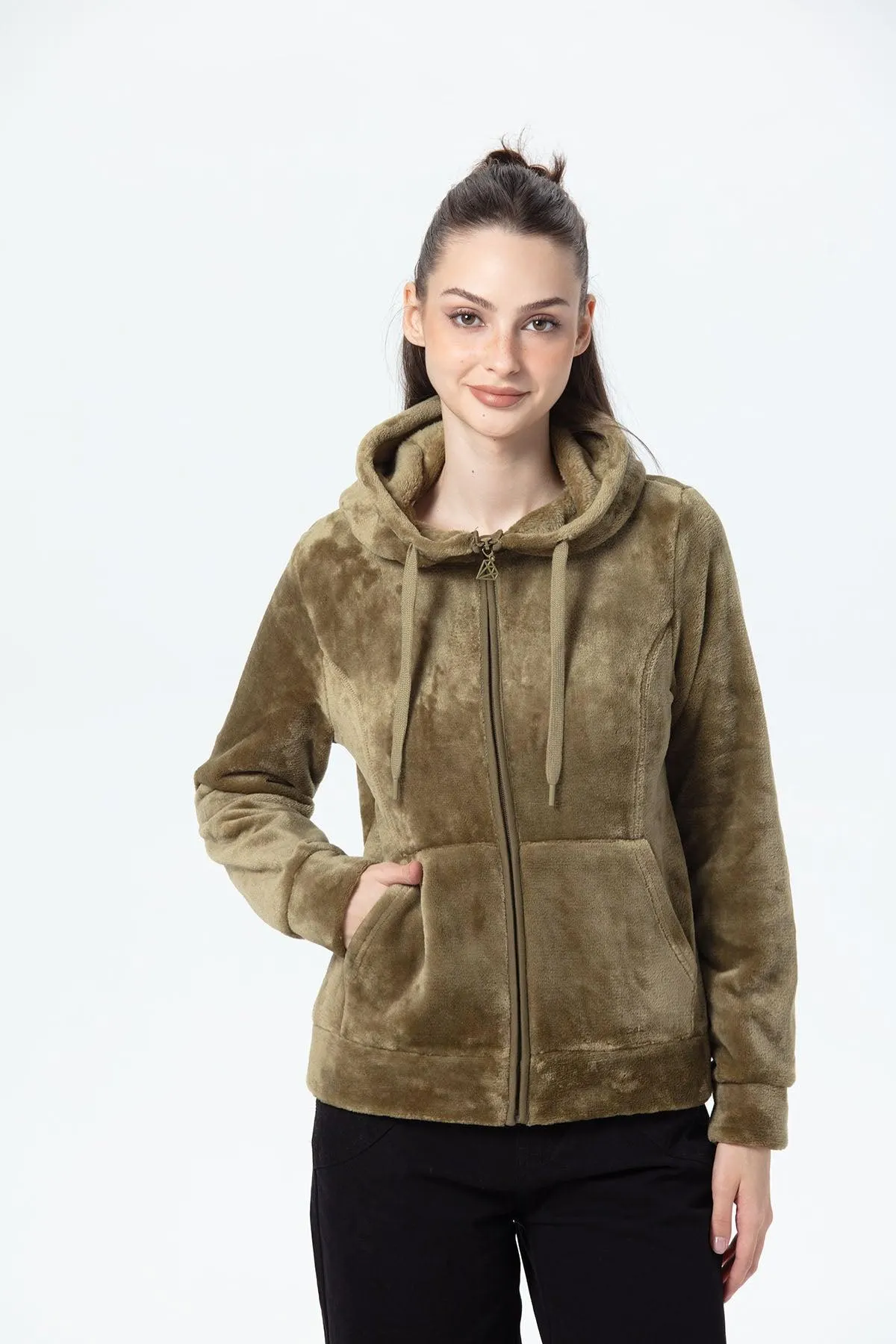 Polar Mujer Entallado Verde