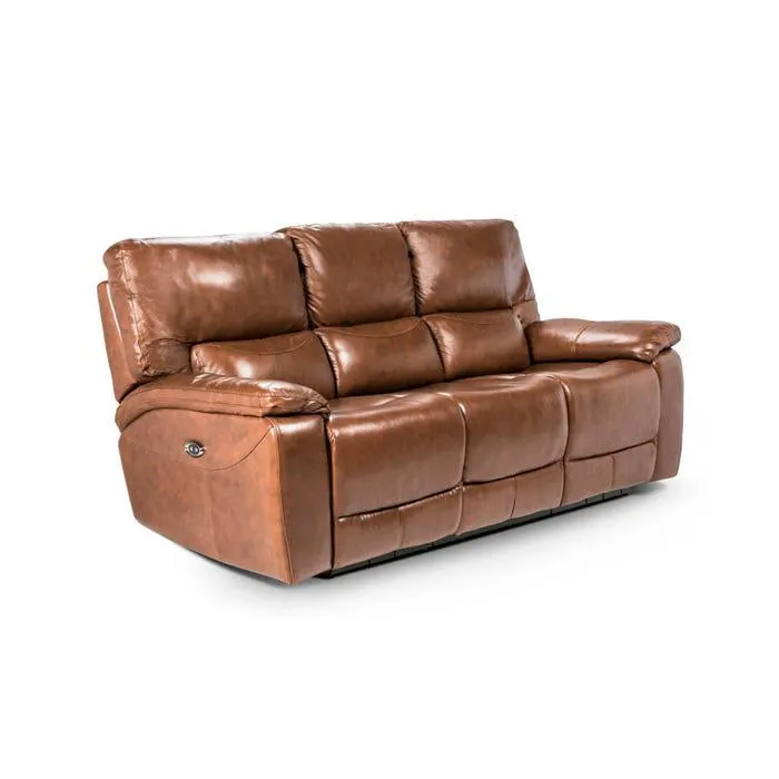 Sofá Reclinable Poch Cuero Eléctrico