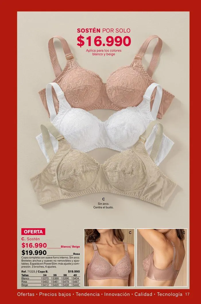 Catálogo de Ofertas Leonisa 23 de agosto al 6 de septiembre 2024 - Página 17