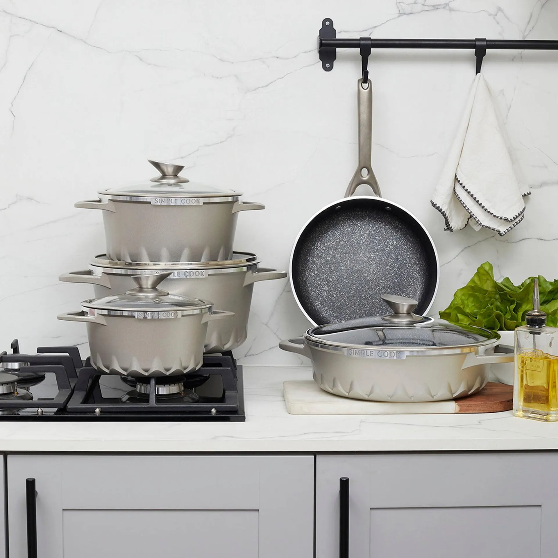 Batería Mont Blanc 9 pzs Simple Cook