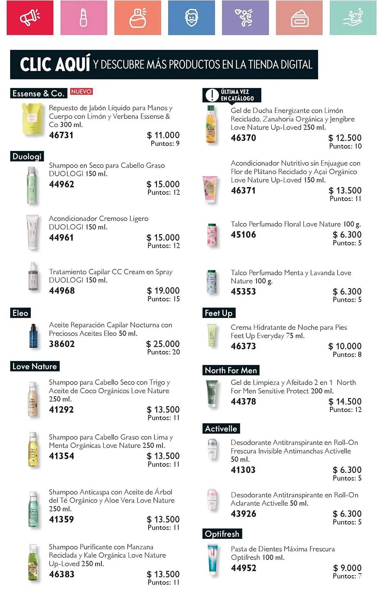 Catálogo de Catálogo Oriflame 22 de marzo al 22 de marzo 2025 - Página 56