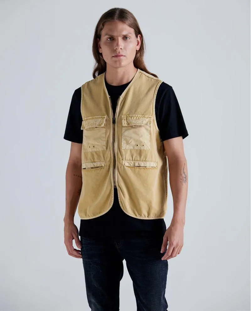 Chaleco con cierre para hombre