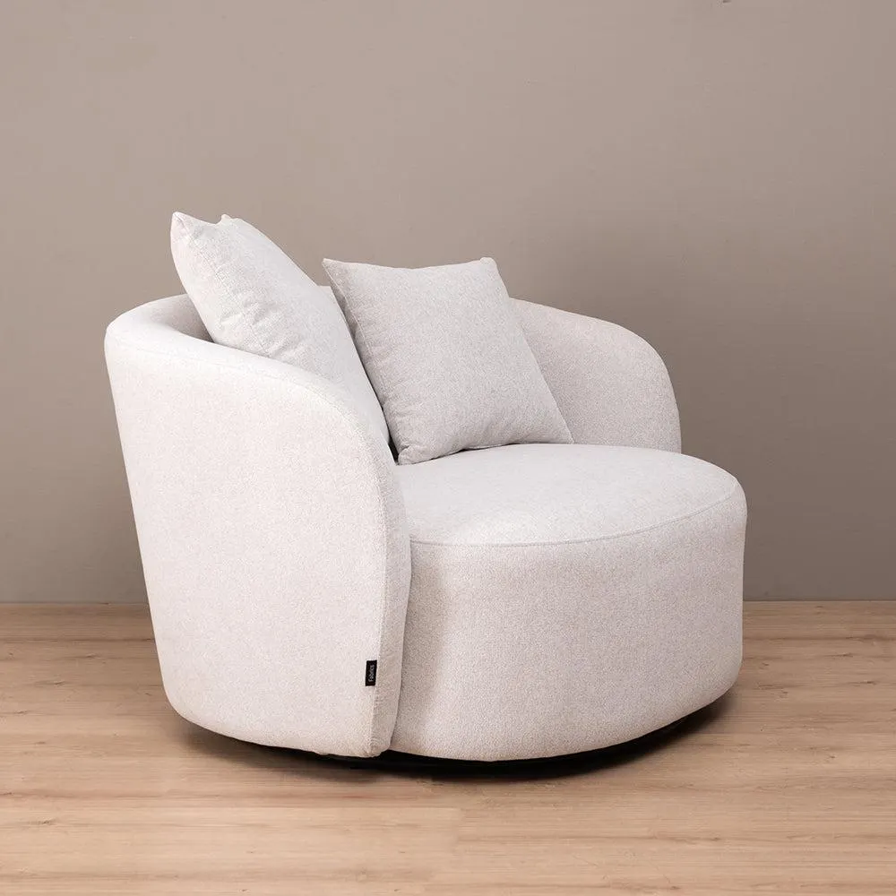 Poltrona Giratoria Amulet Cruda