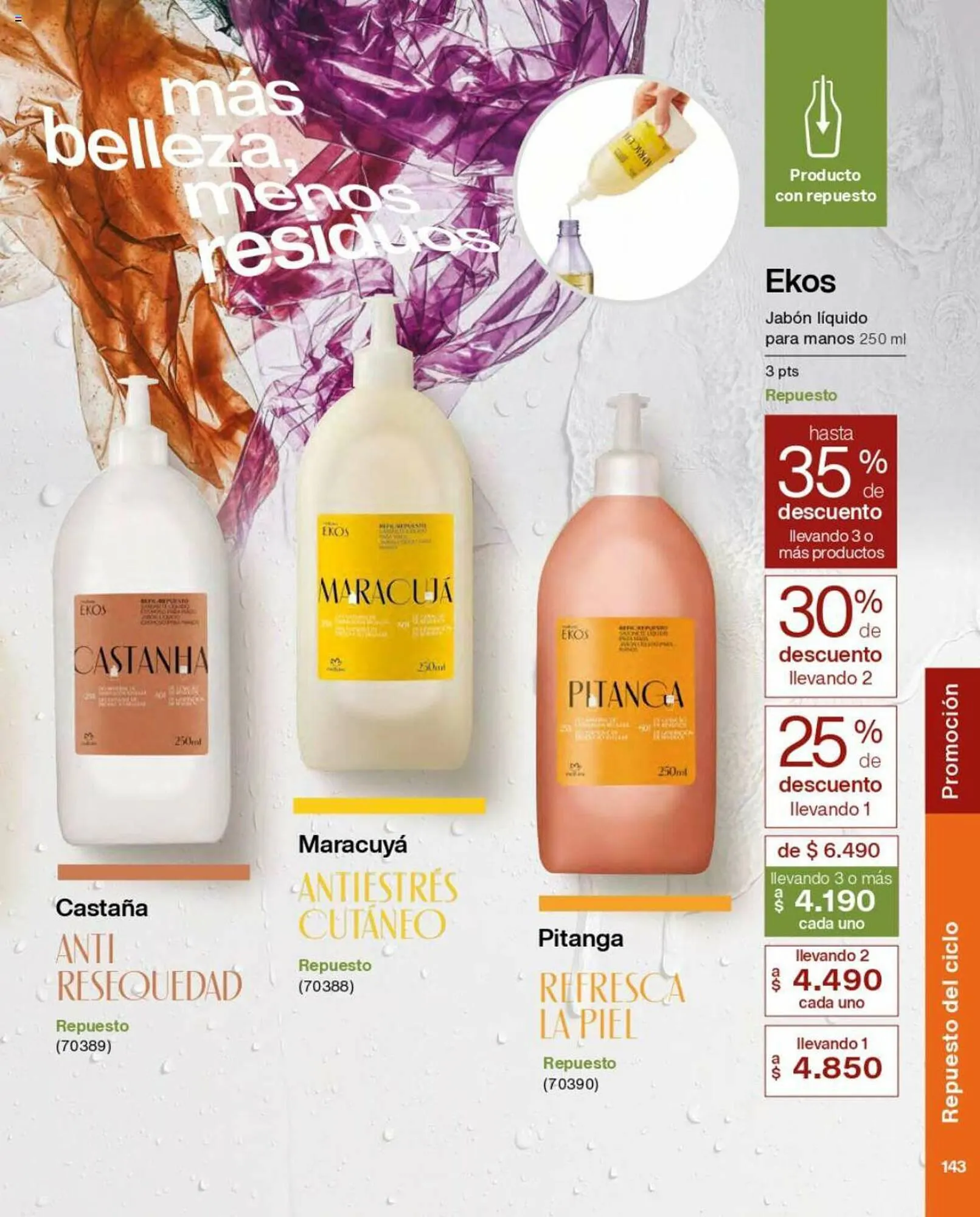 Catálogo de Catálogo Natura 1 de septiembre al 30 de septiembre 2023 - Página 143