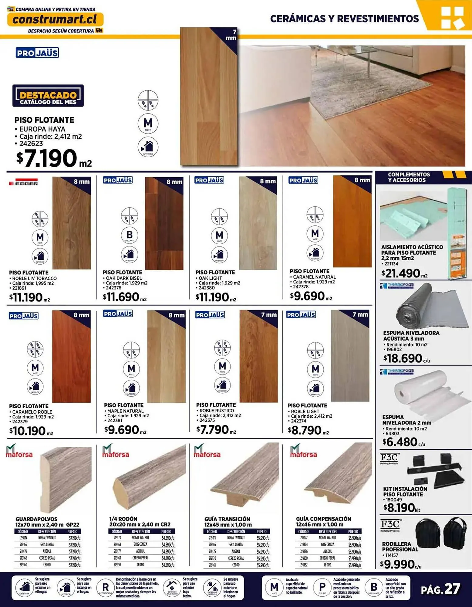 Catálogo de Catálogo Construmart 10 de junio al 3 de julio 2025 - Página 27