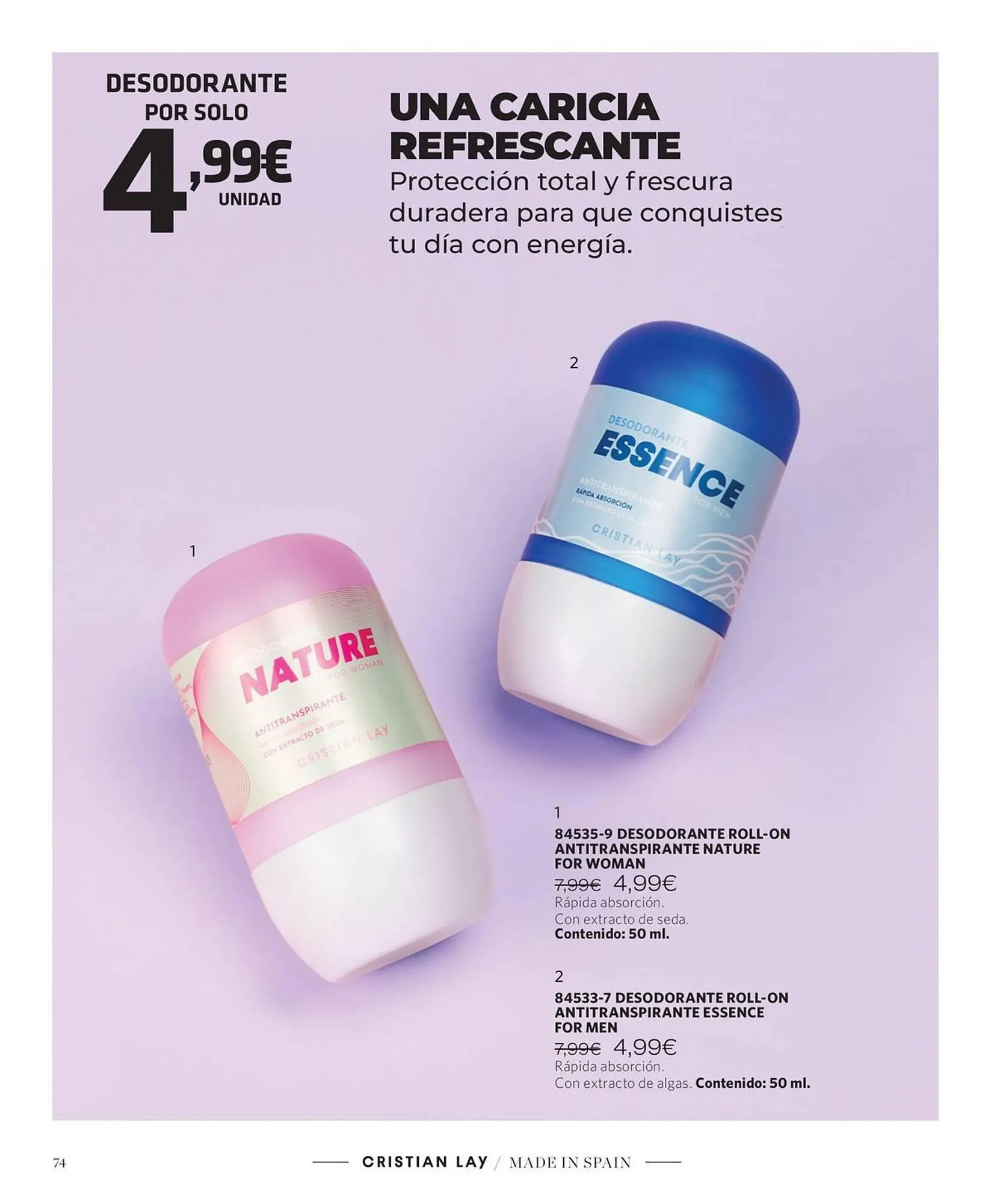 Catálogo de Catálogo Cristian Lay 4 de marzo al 23 de marzo 2025 - Página 74