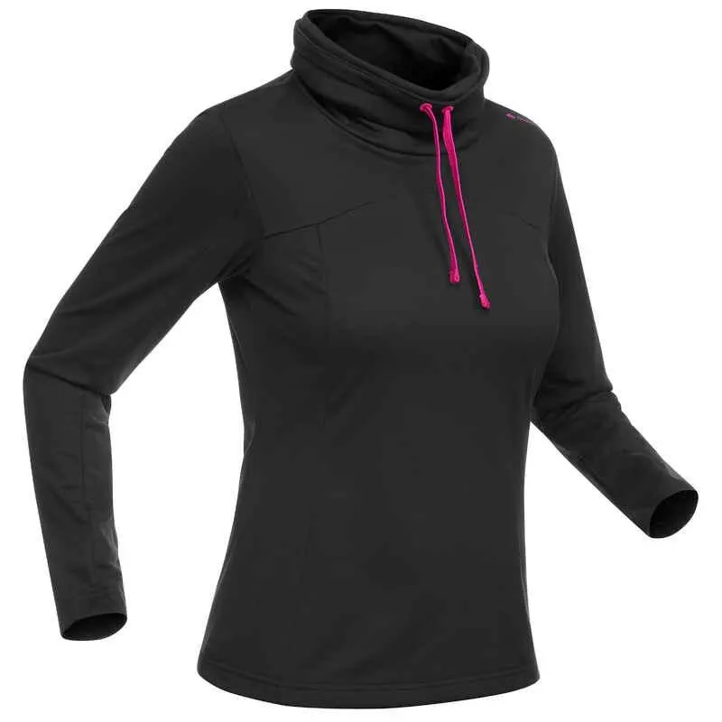 POLAR SENDERISMO DE NIEVE MUJER SH100 WARN NEGRO