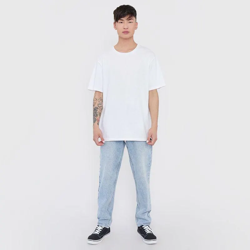 Jeans Hombre 90` Slim Fit Azul Claro