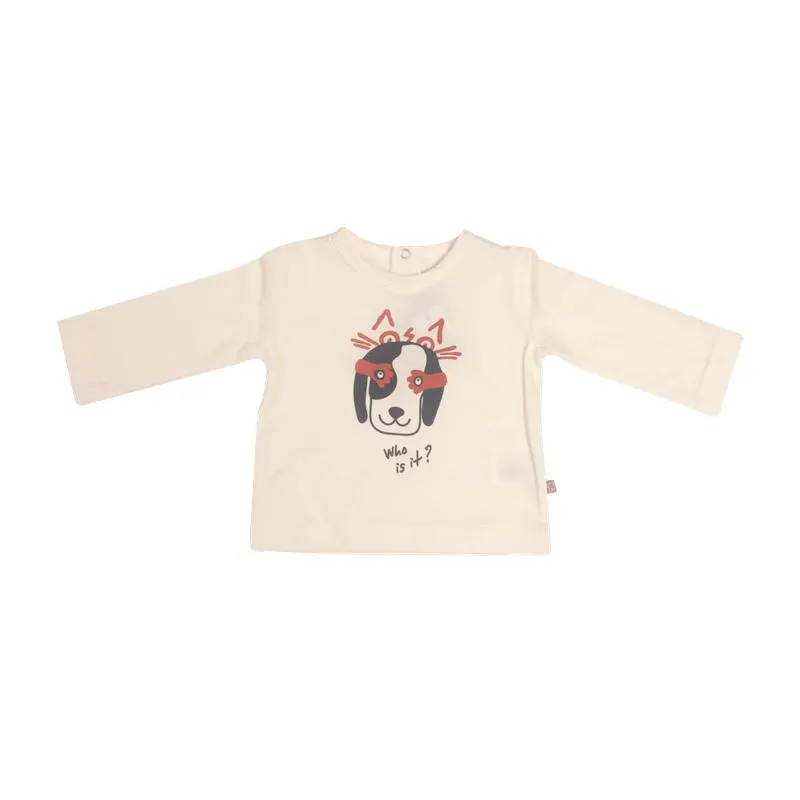 Polera M/L Bebé Niño Crudo