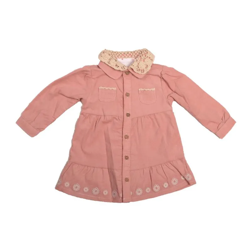 Vestido Bebé Niña Rosado