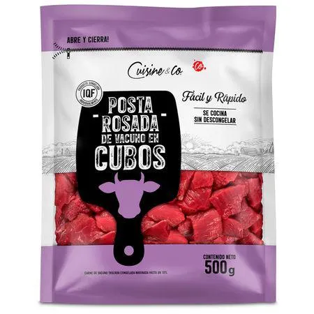 Cubos de Posta Rosada Congelada 500 g