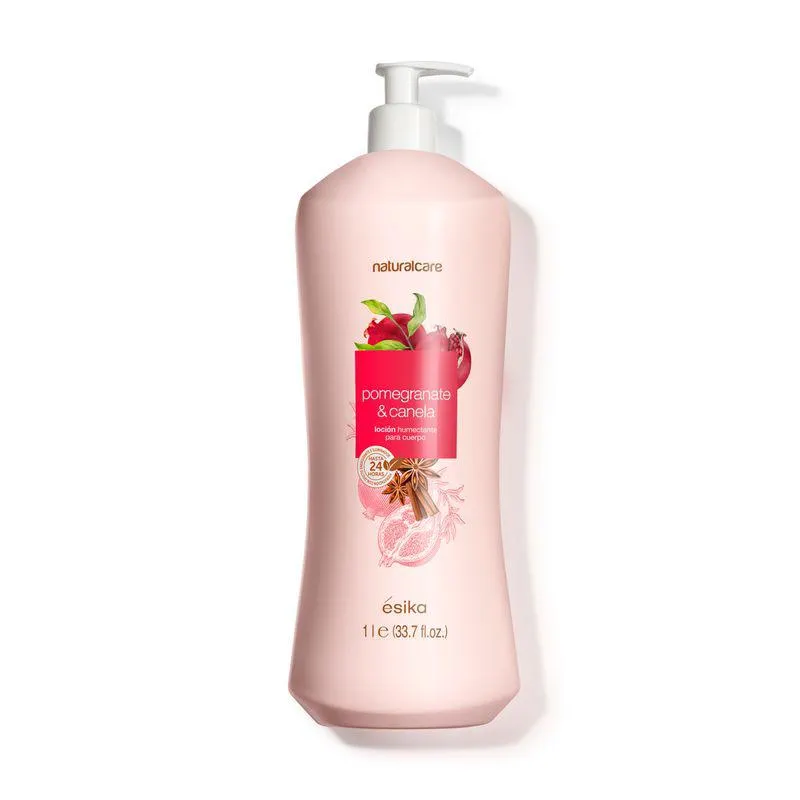 Crema corporal humectante Natural Care cPomegranate & Canela
