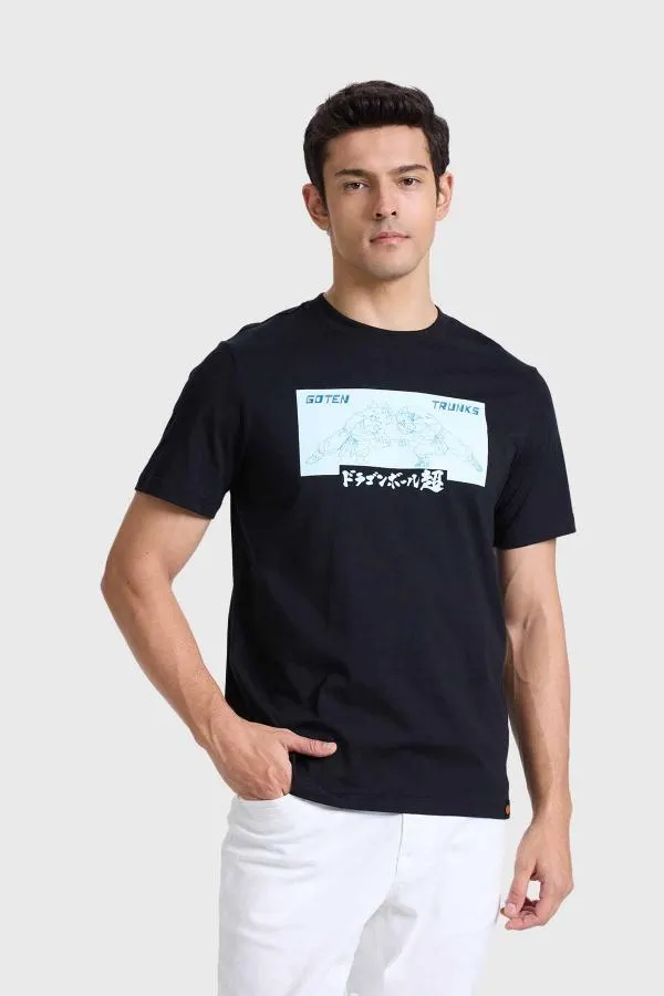 Polera hombre dragon ball negro iv