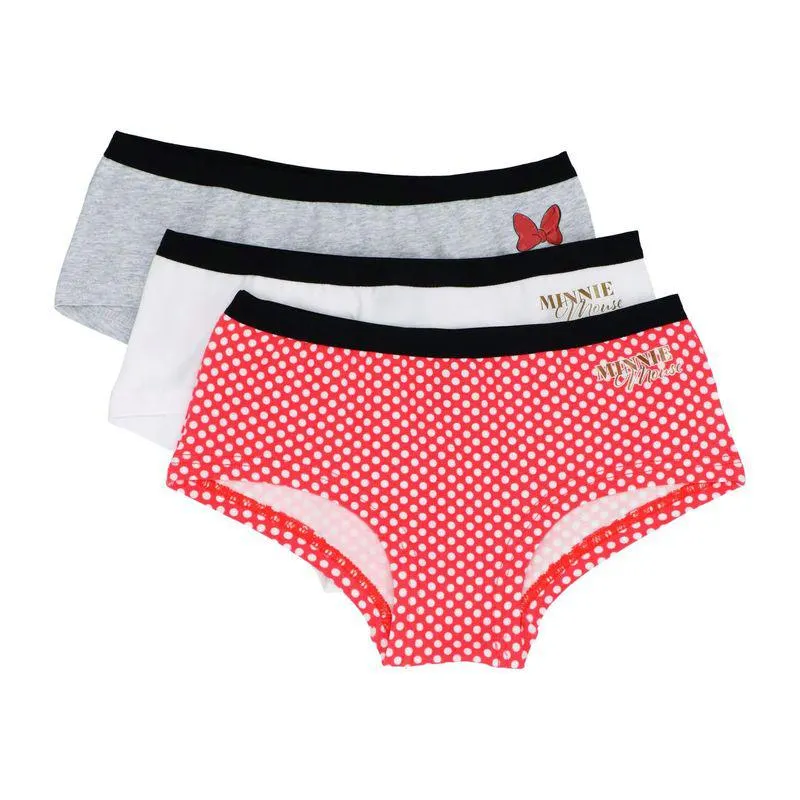 Pantaleta Algodón Pack 3 Minnie
