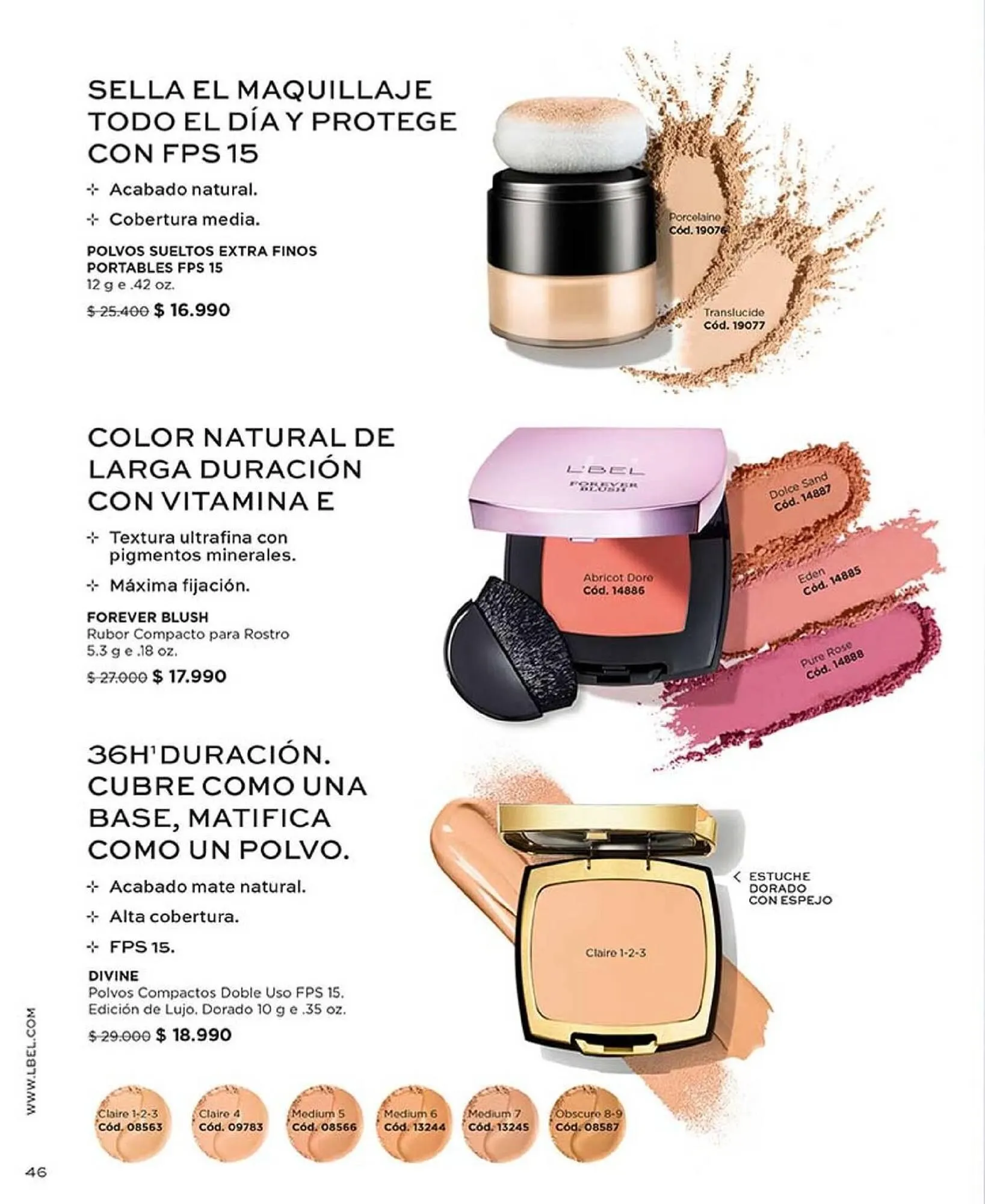 Catálogo de Catálogo L'Bel 6 de octubre al 31 de octubre 2025 - Página 46