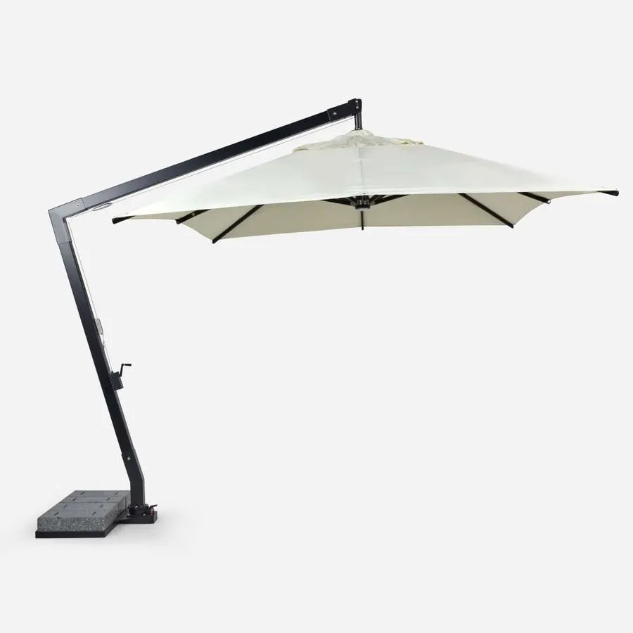 Quitasol Fibra Vidrio con Pedestal