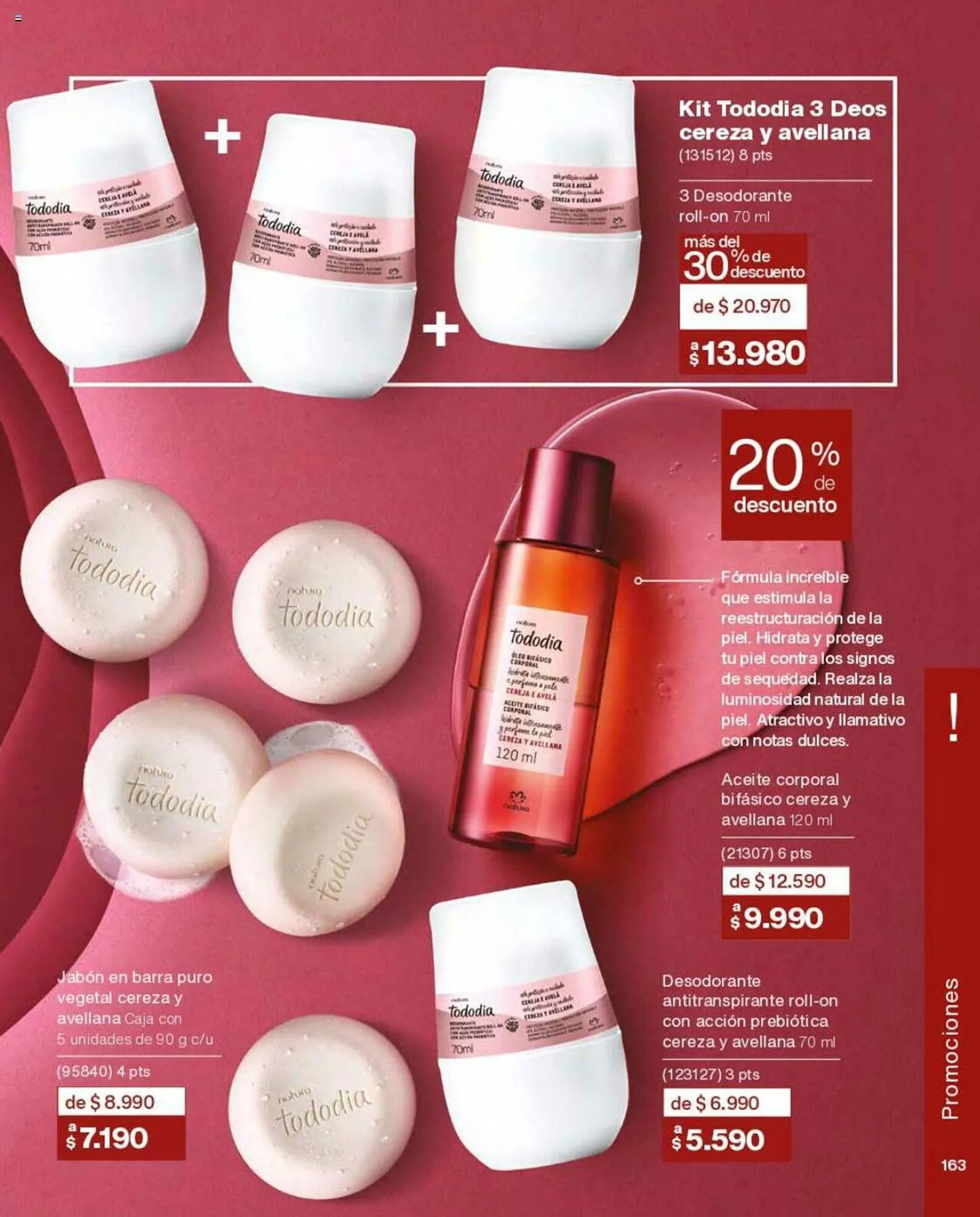 Catálogo de Catálogo Natura 1 de agosto al 31 de agosto 2023 - Página 163